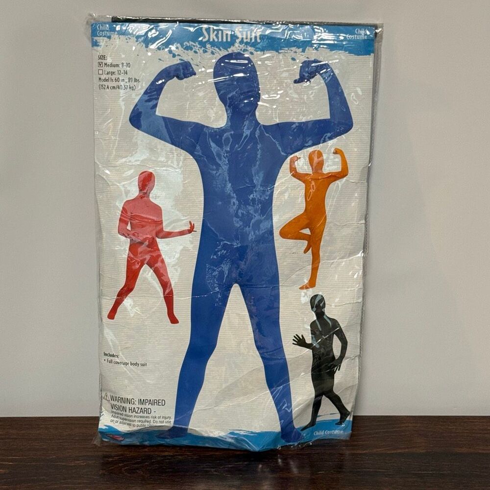 Spirt Morph blue kids Costume size medium